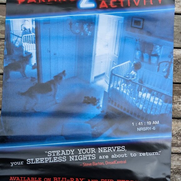 PARANORMAL ACTIVITY 2 movie poster, One sheet DVD release full sized poster - Picture 5 of 10